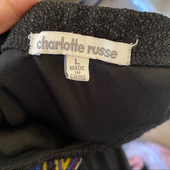 Charlotte Russe asymmetrical sparkly dress - Picture 5 of 5